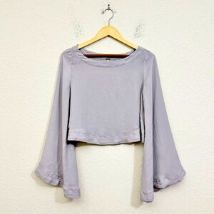 Free People Bell Sleeve Top